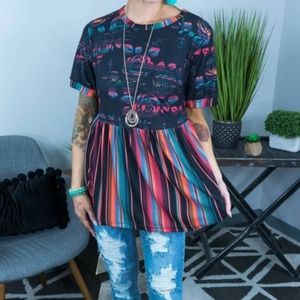 Babydoll Style Top Crazy Train